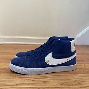 Used Nike SB Blazer Men’s 13 Royal Blue/White